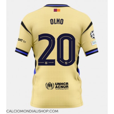 Maglie da calcio Barcelona Dani Olmo #20 Seconda Maglia 2025-26 Manica Corta Maglie da calcio Barcelona Dani Olmo #20 Seconda Maglia 2025-26 Manica Corta